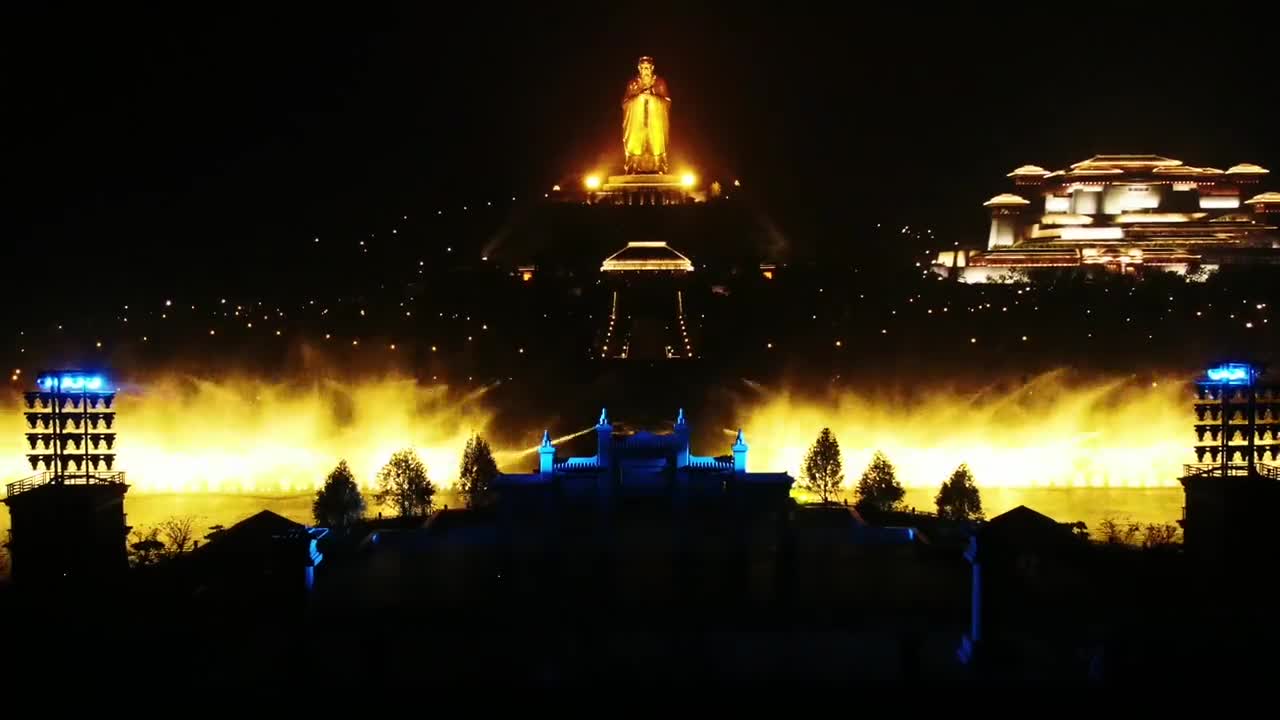 打卡尼山圣境夜文化赴一场穿越时空的古今对话之约