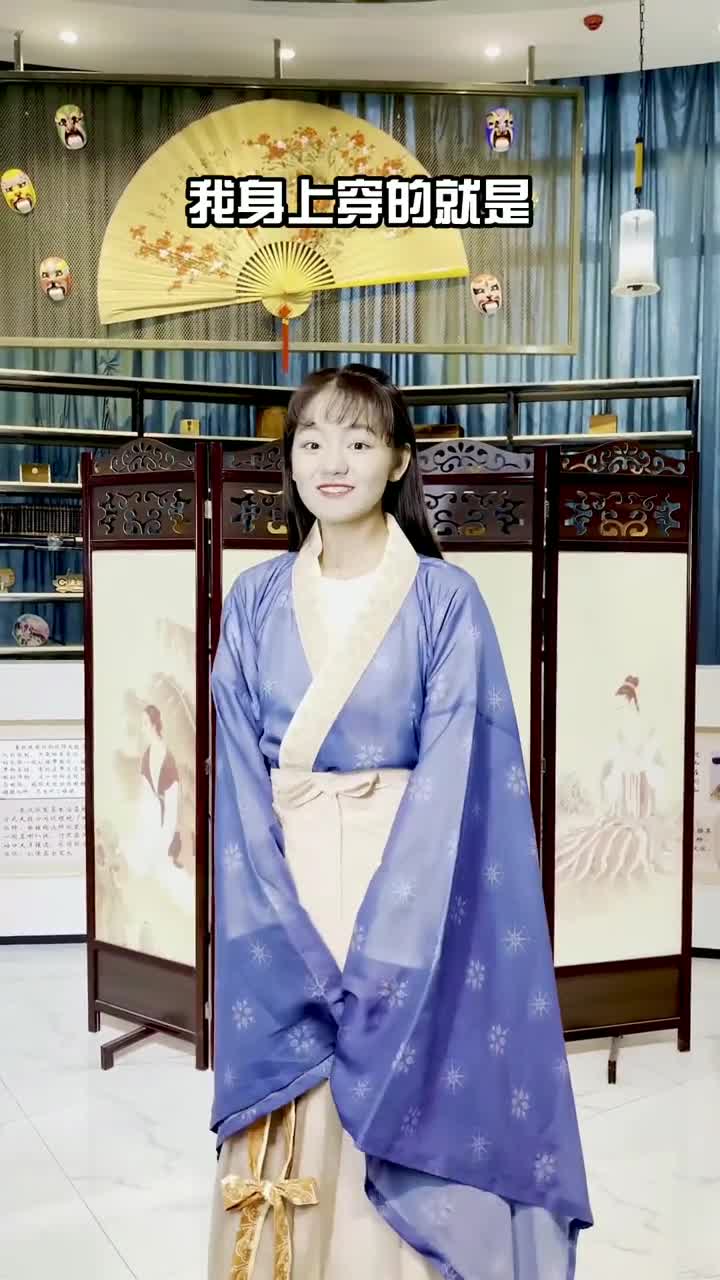 身穿曹县原创汉服一起来揭秘打卡