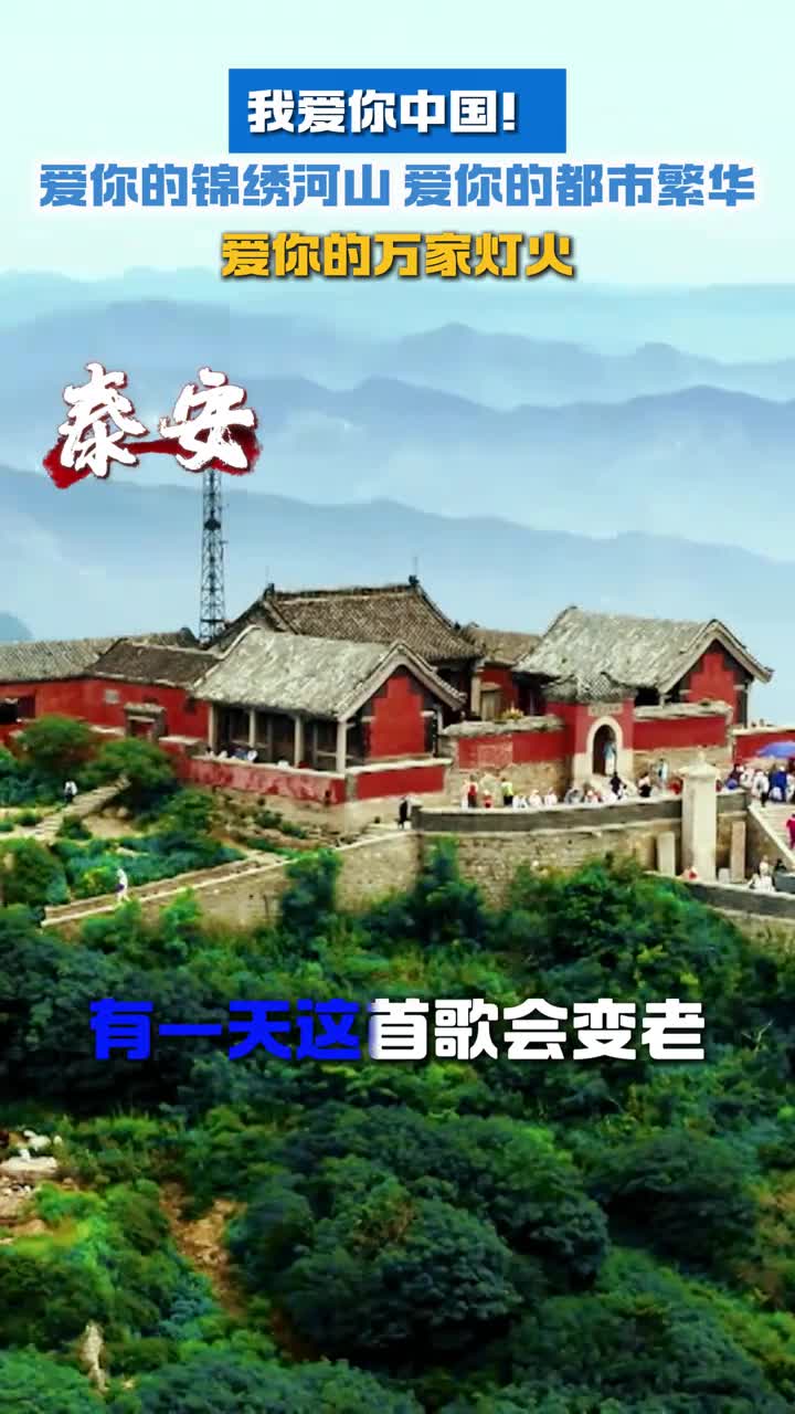 我爱你中国爱你的锦绣山河爱你的都市繁华爱你的万家灯火