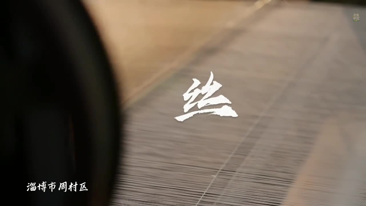 植桑满田园户户皆养蚕步步闻机声家家织绸缎跟着秀我中国栏目体验官王慧领略国家级非遗周村丝绸染织技艺的魅力