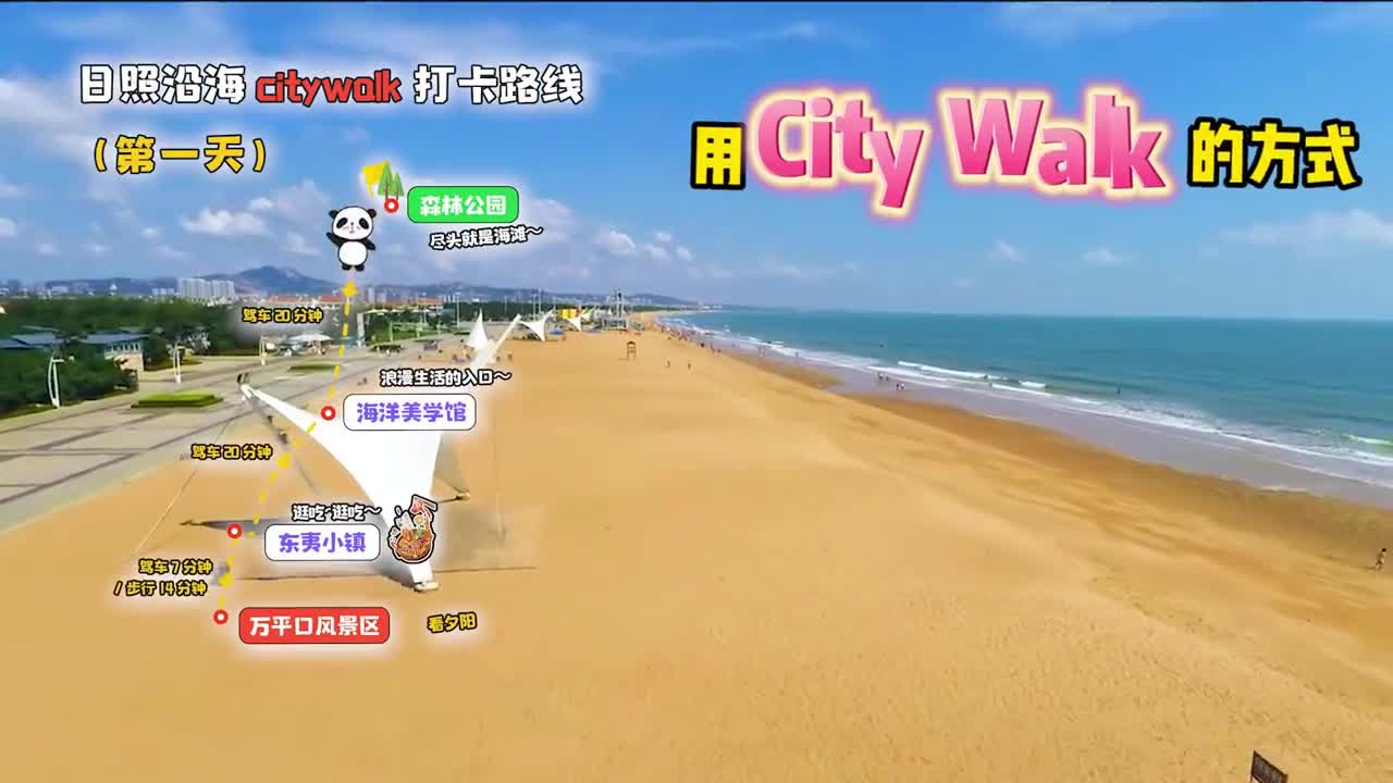 用CityWalk的方式打开活力日照出发