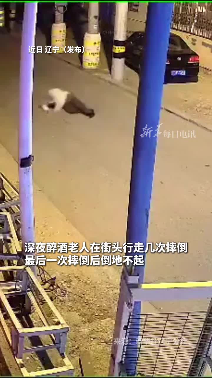 民警下班途中救起醉酒老人