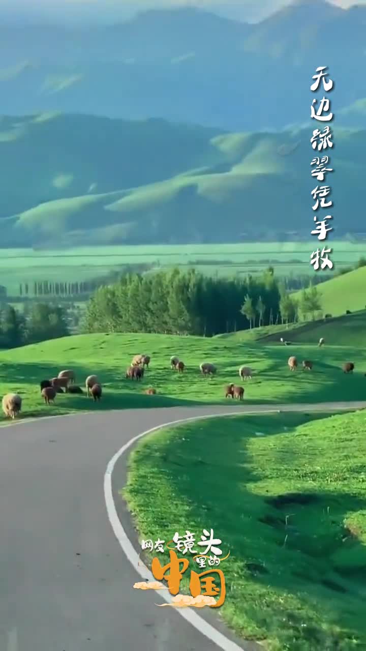 无边绿翠凭羊牧一马飞歌醉碧宵