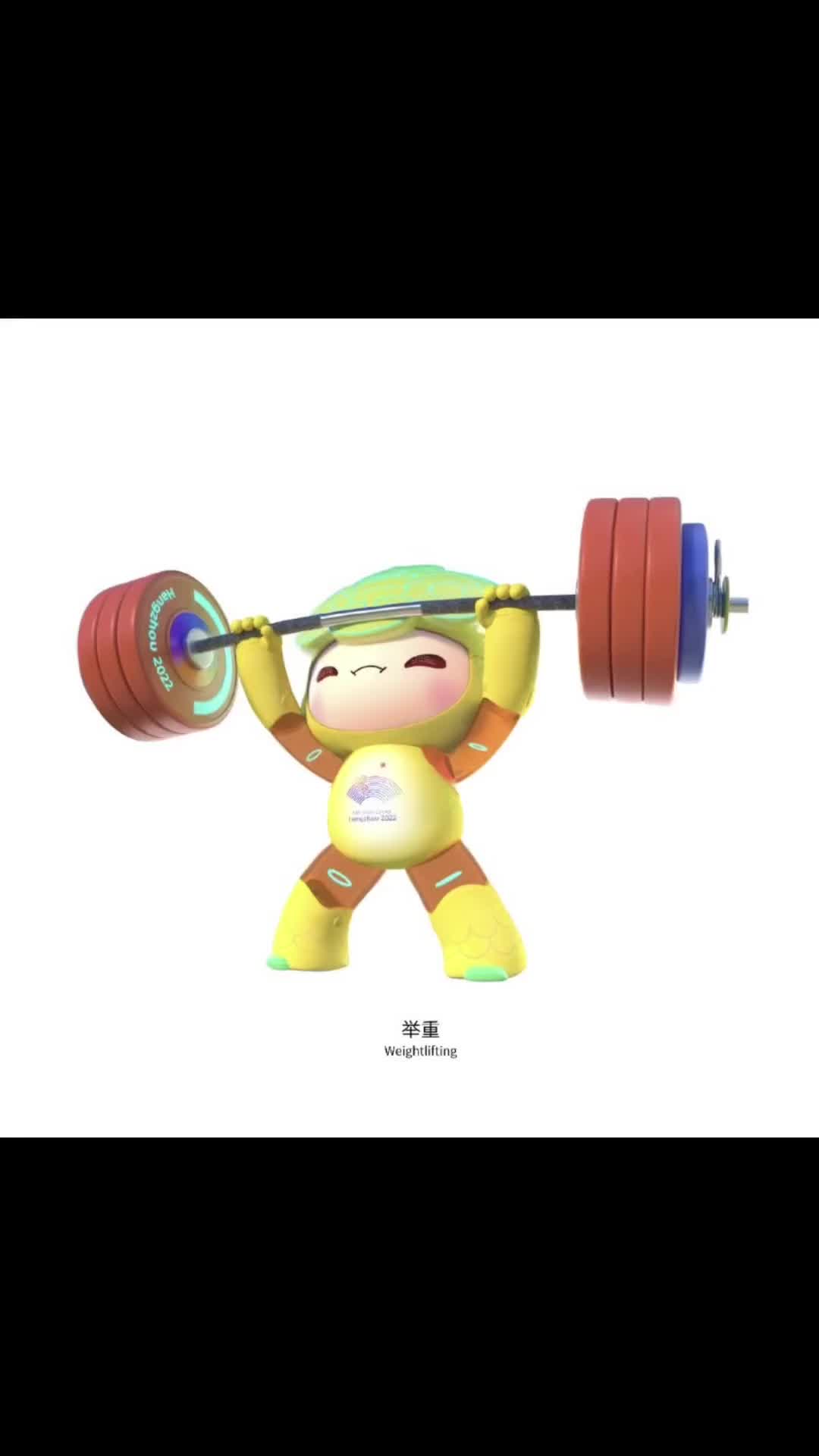 杭州人为了亚运有多拼运动健将Cosplay三小只