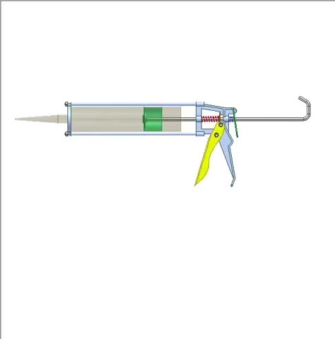 玻璃胶枪工作原理直观明了