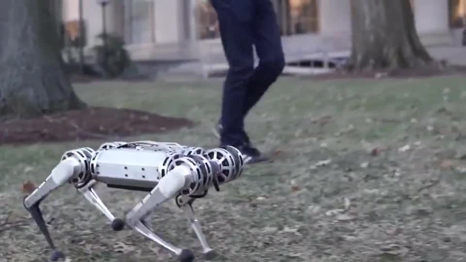 麻省理工学院迷你猎豹机器人四条腿都能后空翻了又是黑科技啊