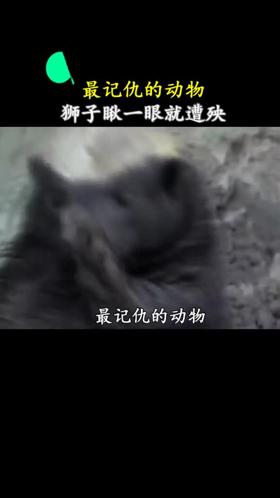 这种动物最怕什么你们知道吗