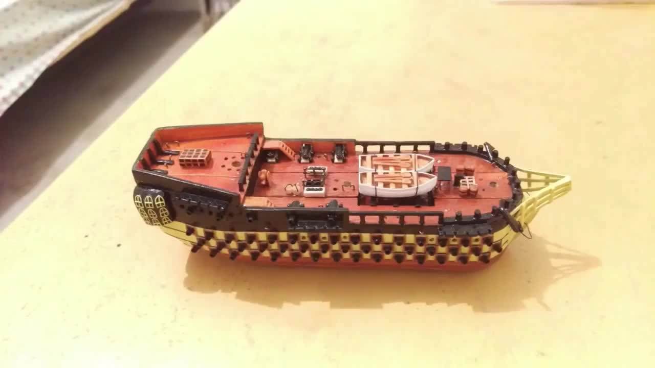 玻璃瓶里的船如何放进去的抖音小助手下个视频看成品