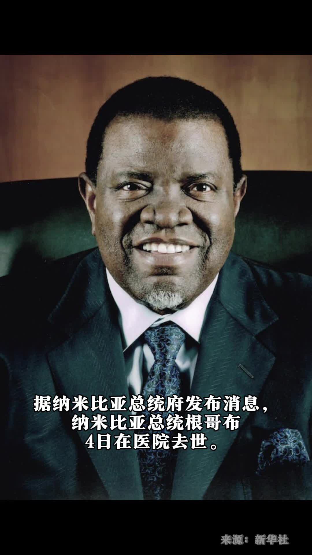纳米比亚总统根哥布去世