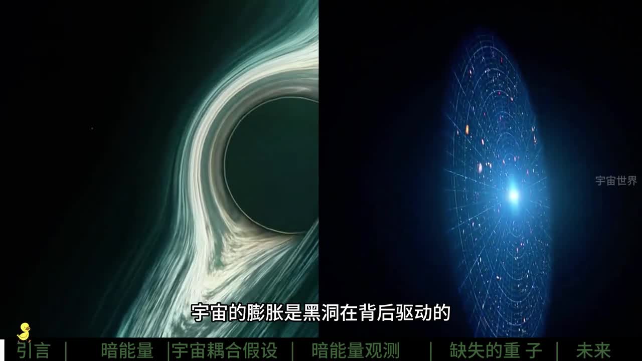 有证据表明黑洞可能正在产生暗能量但没人知道如何产生