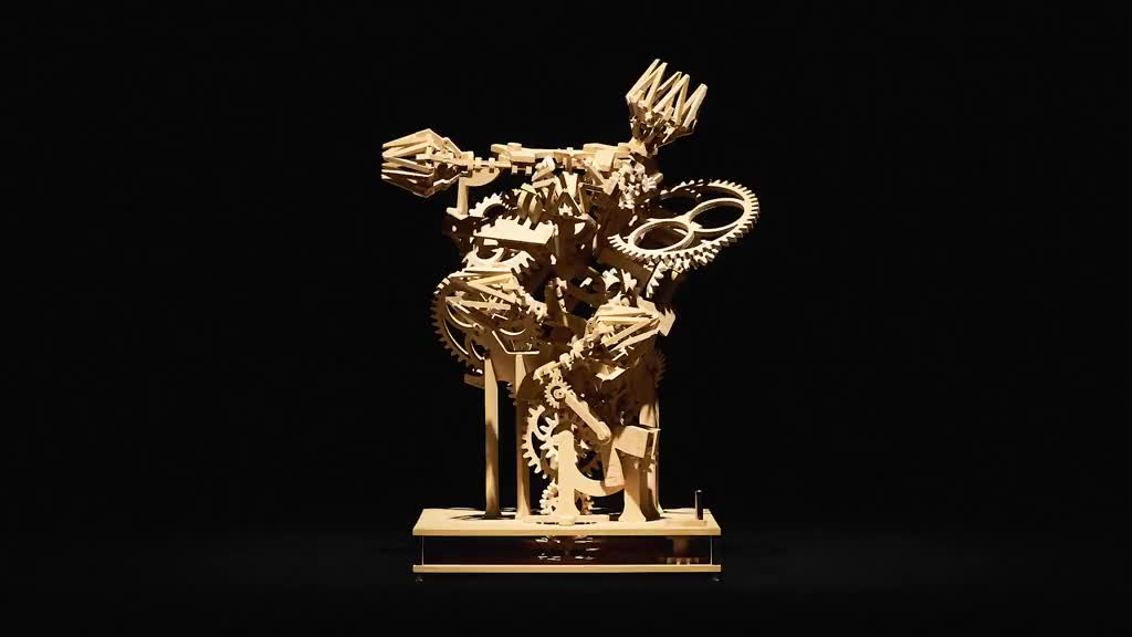 2020日本制造文化展优秀奖作品好复杂的机械传动