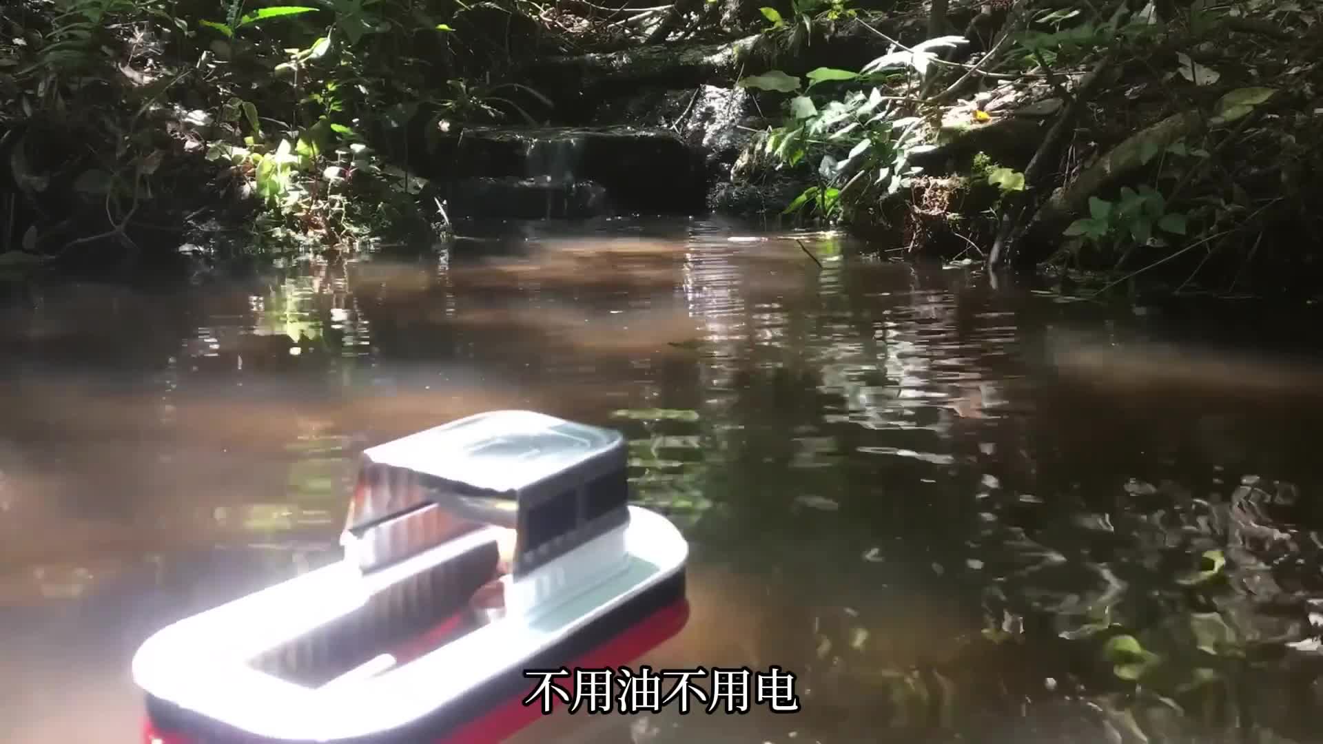 不用油不用电一根蜡烛就能驱动噗噗船原理是什么