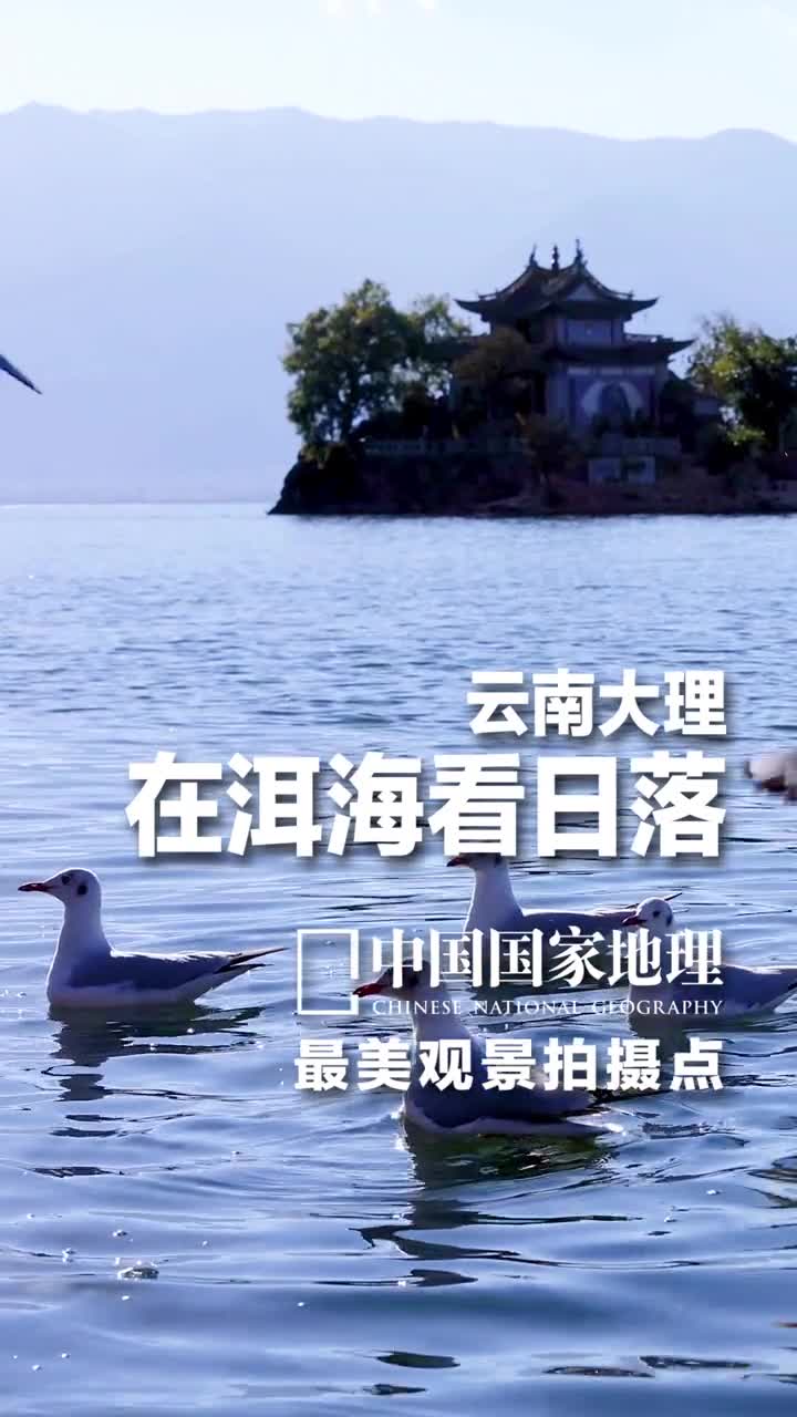 云南大理洱海大理有四绝风花雪月下关风上关花苍山雪洱海月在风花雪月里长大的大理人们天生就知道如何创造比别处更浪漫悠闲的生活