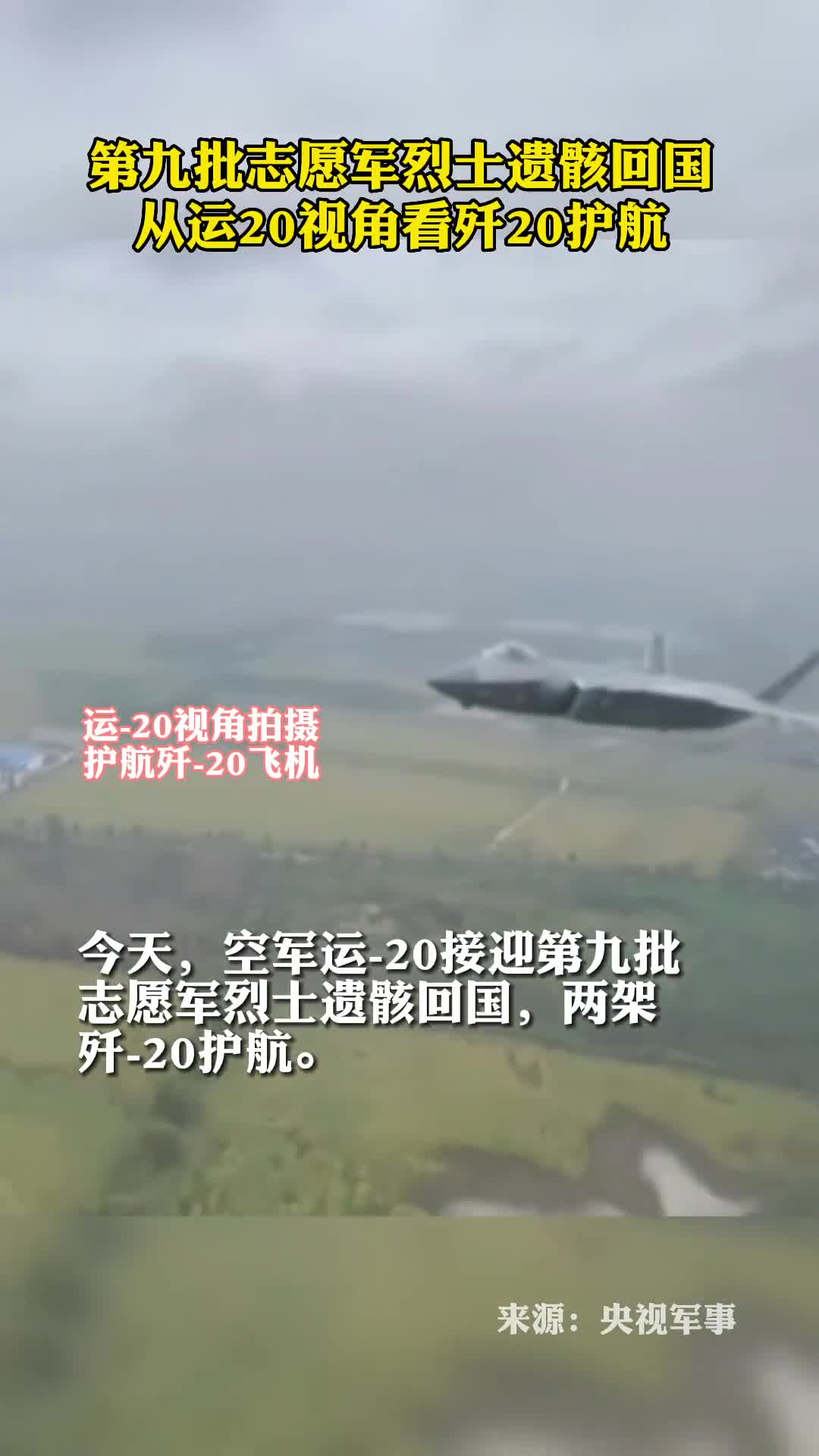 第九批志愿军烈士遗骸回国