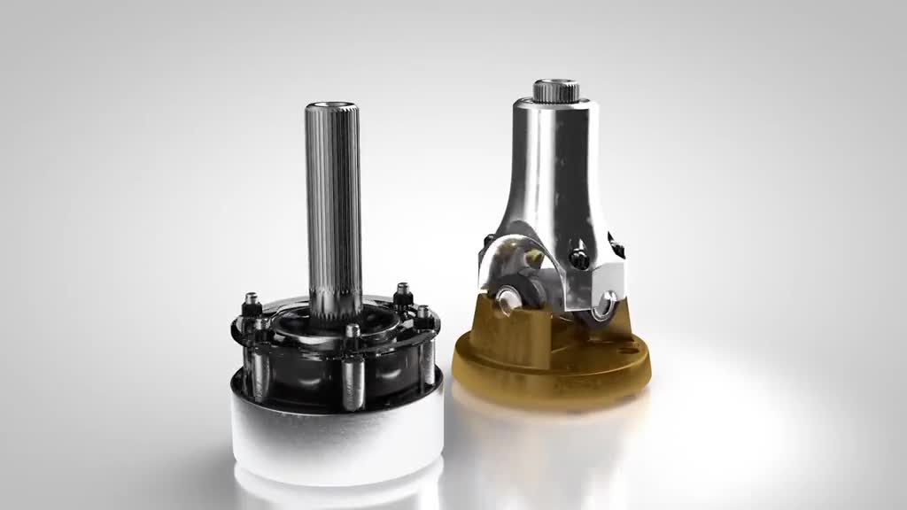 动画演示两种万向节原理你说那种更实用呢