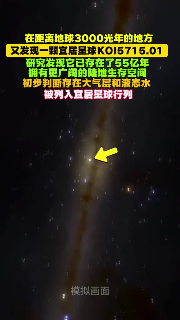 在距离地球3000光年的地方又发现一颗超级地球KOI571501