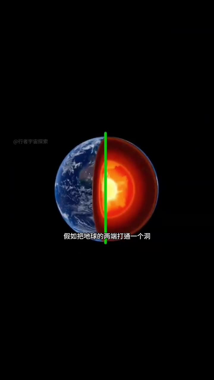 如果给地球挖穿从一端跳进去会从另一端顺利出来吗