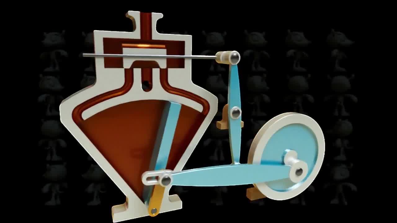 摆动式活塞发动机