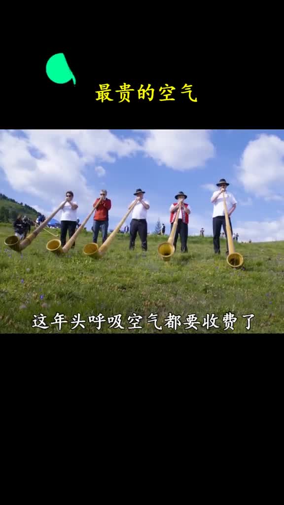 真不敢想阿尔卑斯山上的空气居然还要钱这空气买来干什么用的