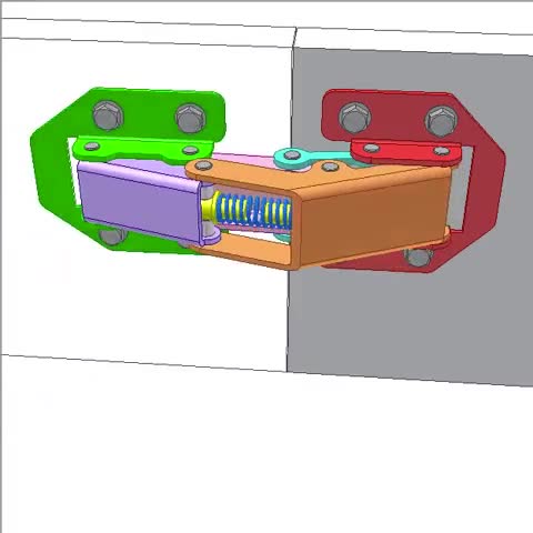 隐藏式铰链工作原理