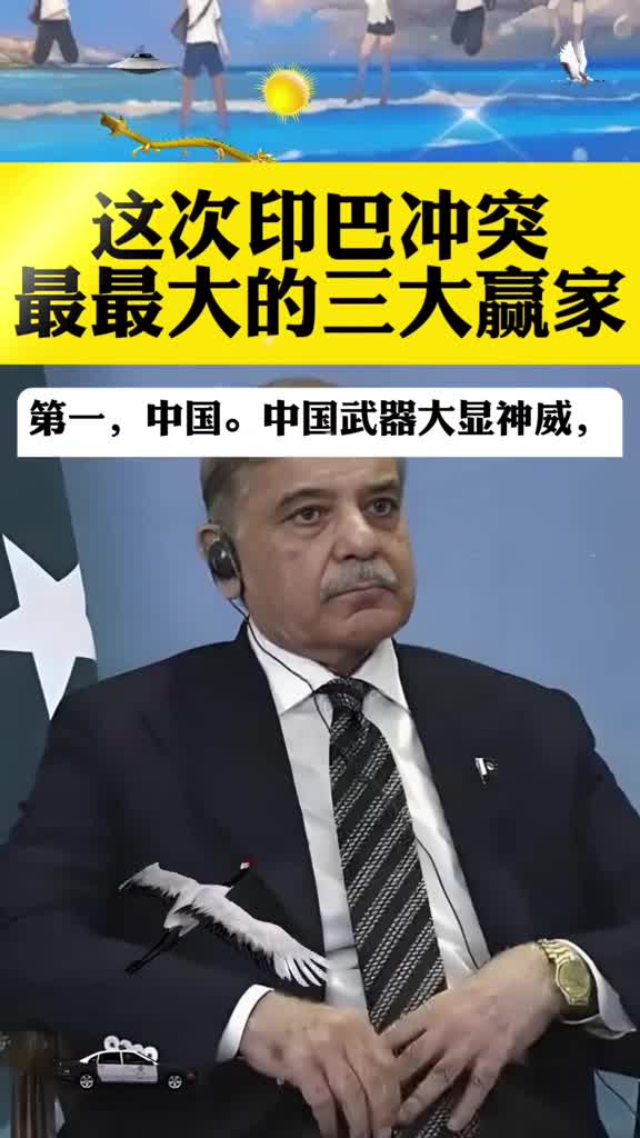 这次印巴冲突最大的三大赢家