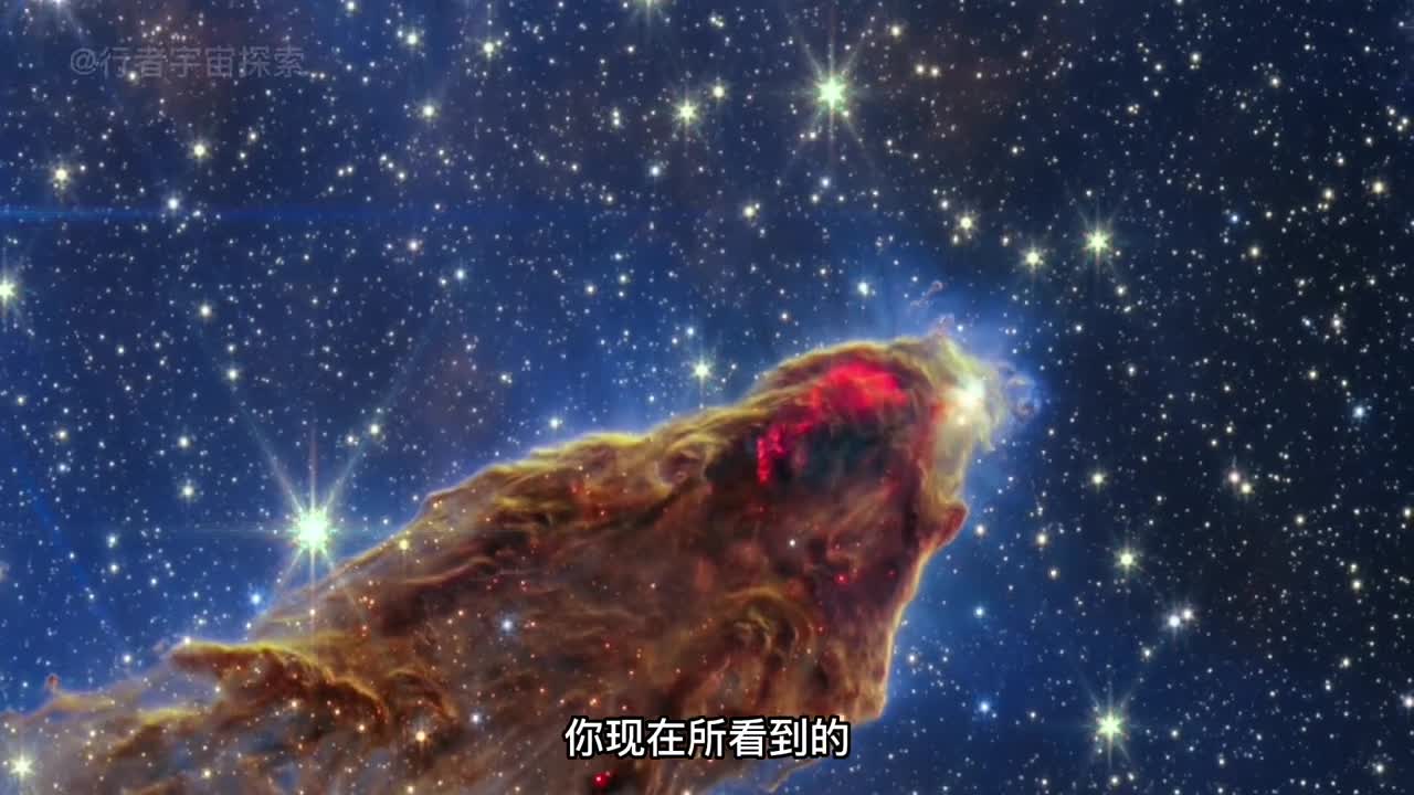 来自韦伯望远镜的创生之柱新图像