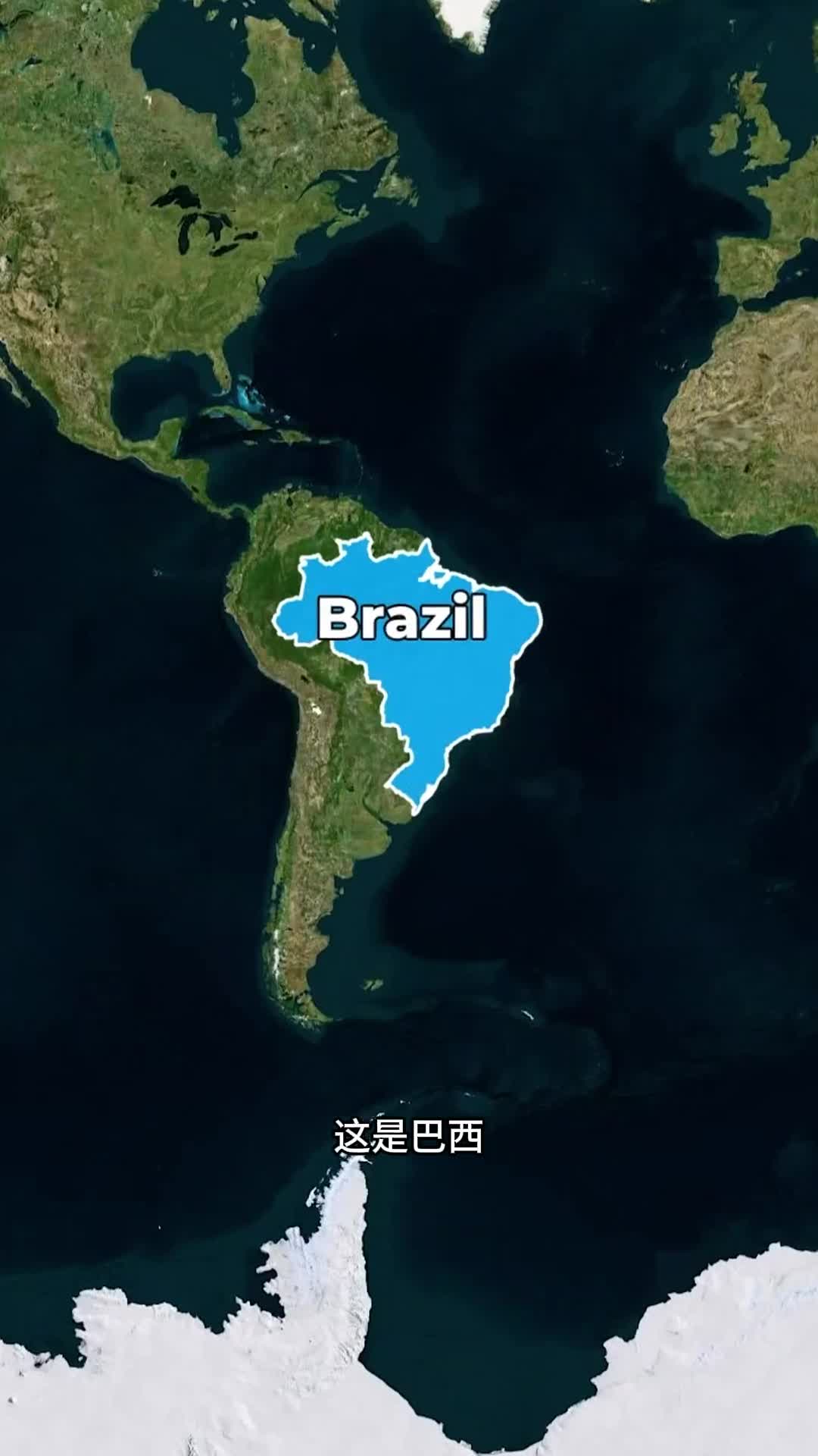 巴西偏执的人口分布情况