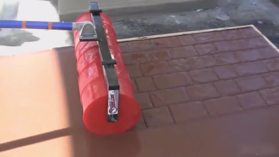 马路上这种砖原来是滚出来的形状你那里有吗