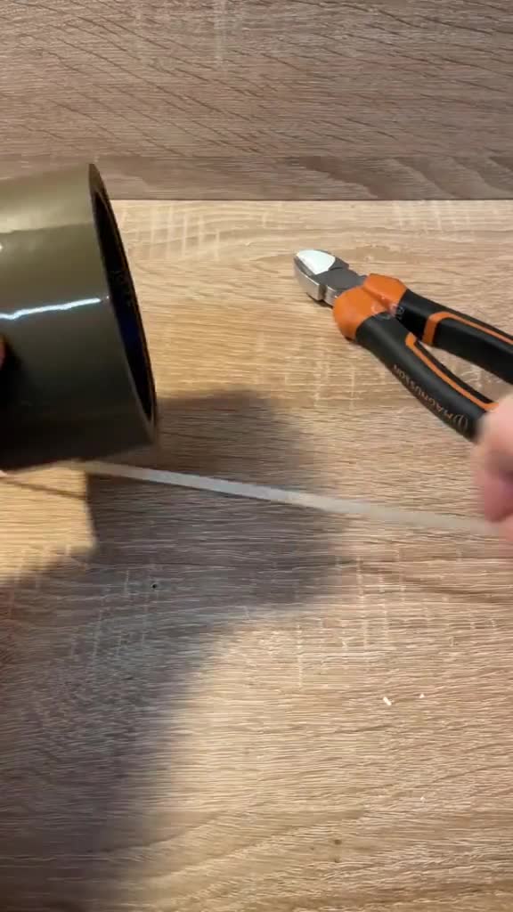 胶带上帮一根扎带还真有点用