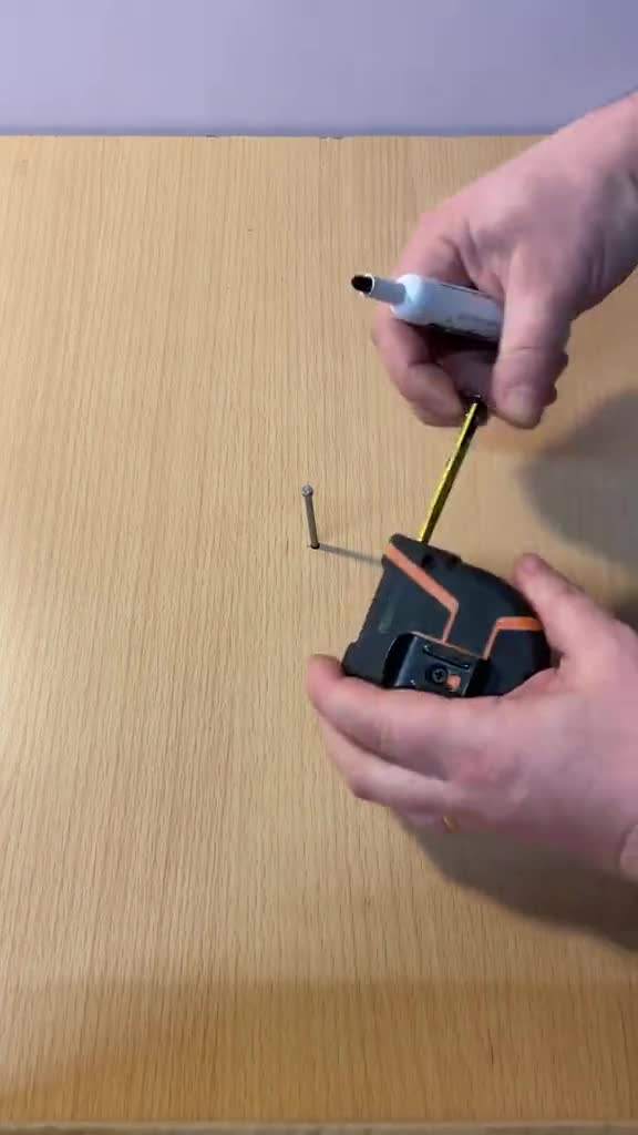 用卷尺画圆圈效果不错我怎么没想到呢