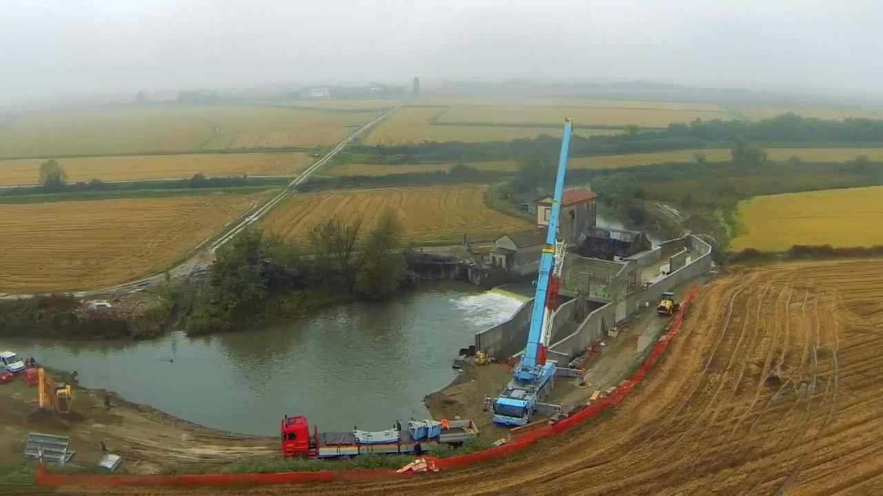 水力发电螺旋蜗杆安装过程