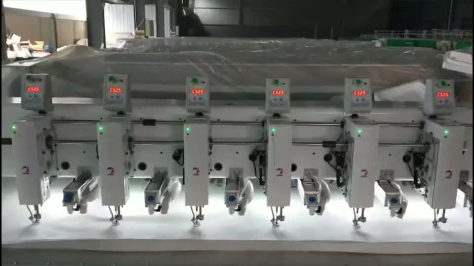 电脑刺绣加激光切割一气呵成这生产速度真是超乎想象