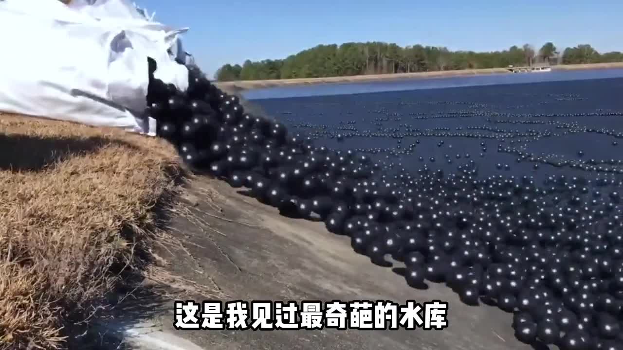 最奇葩的水库美国宁花2亿也要给这个水库铺满9600万个塑料球