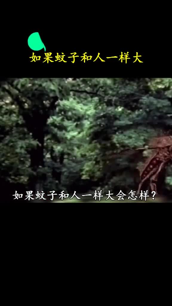 如果蚊子变成人那么大会发生什么