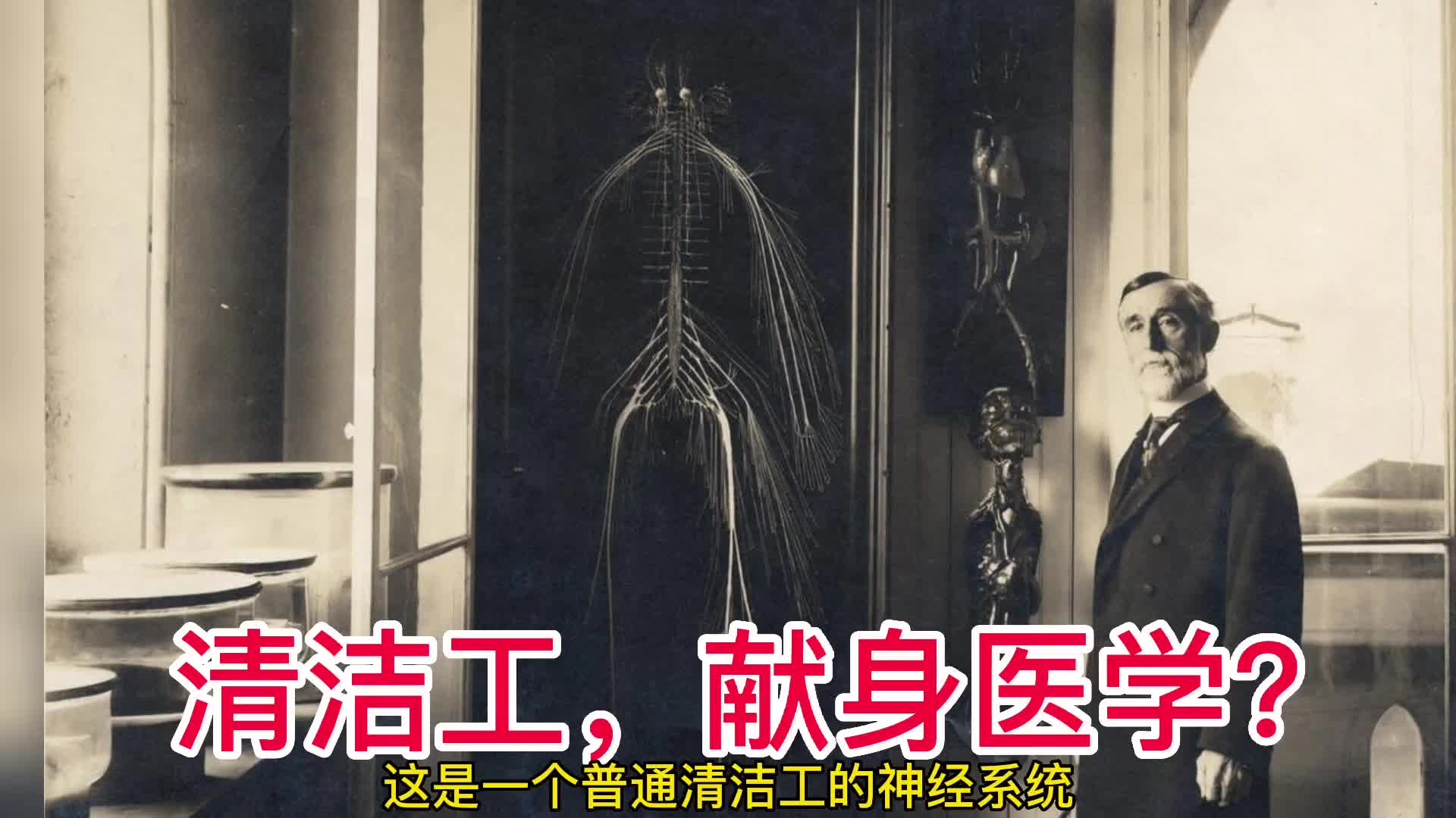 清洁工献身医学