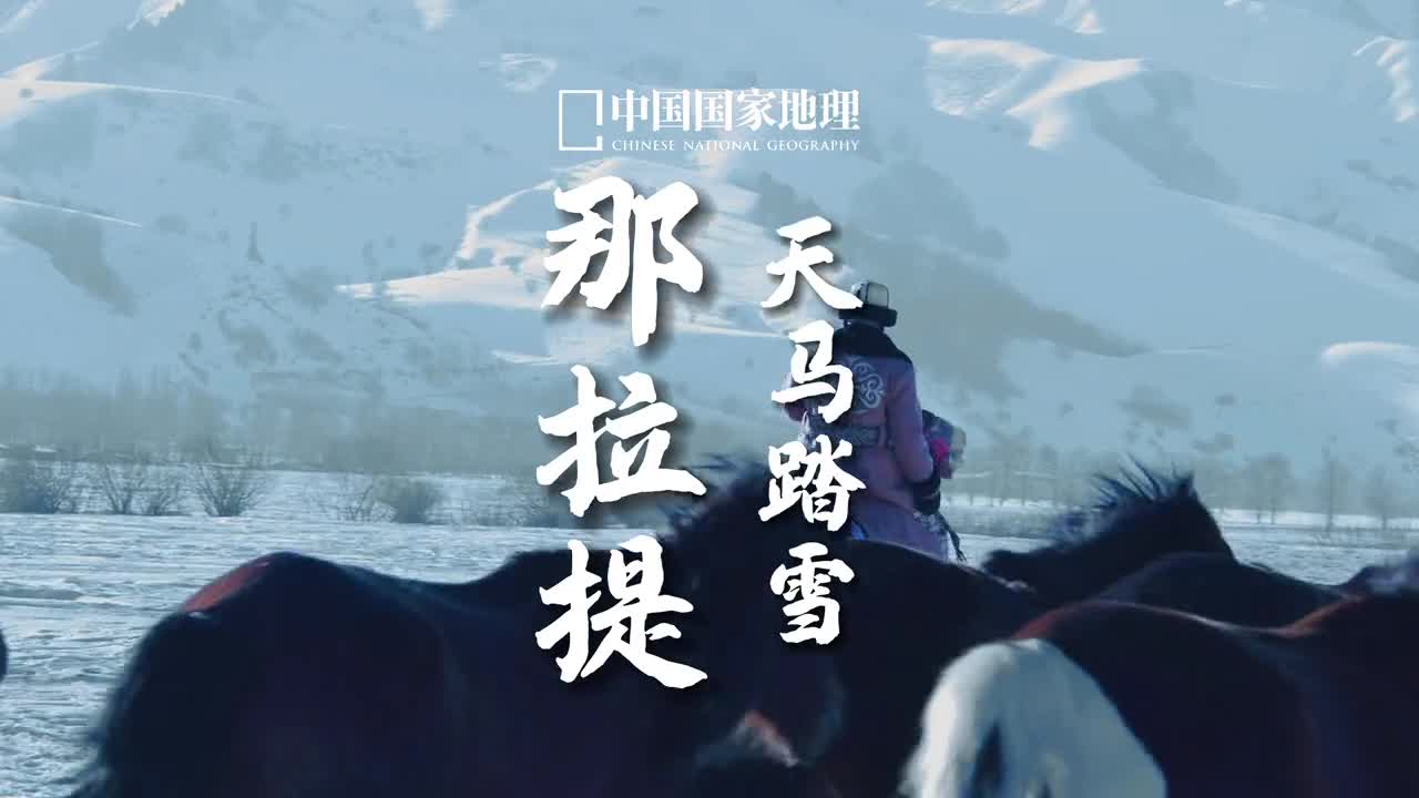 夏有天马浴河冬有天马踏雪