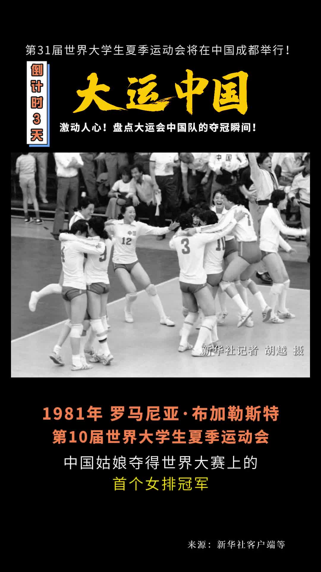 激动人心盘点中国队在大运会上的夺冠时刻