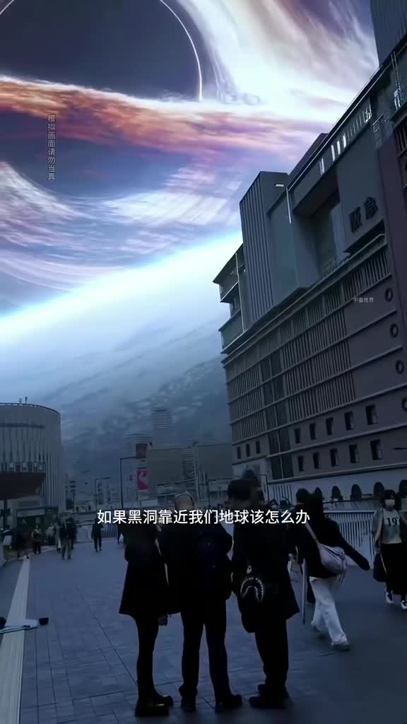 如果黑洞靠近我们地球你该怎么办