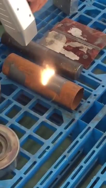 激光除锈效果堪称换皮