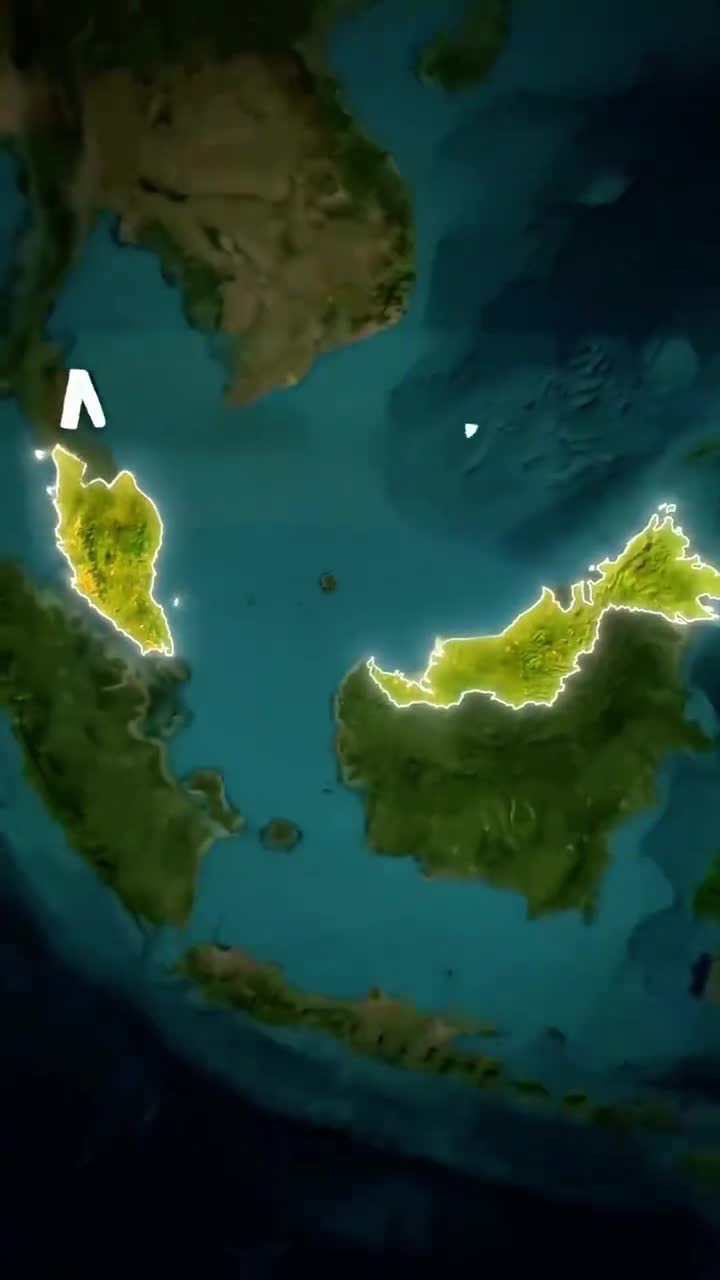 马来西亚的地理环境太棒了