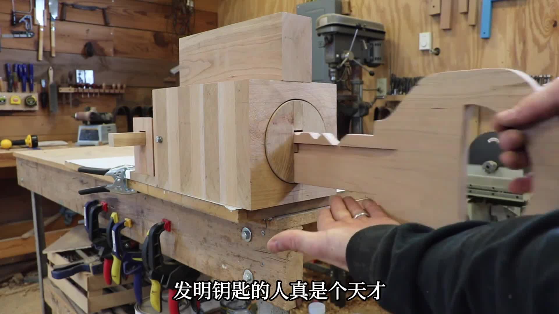 钥匙开锁原理真是鬼才发明为什么一把钥匙只能开一把锁