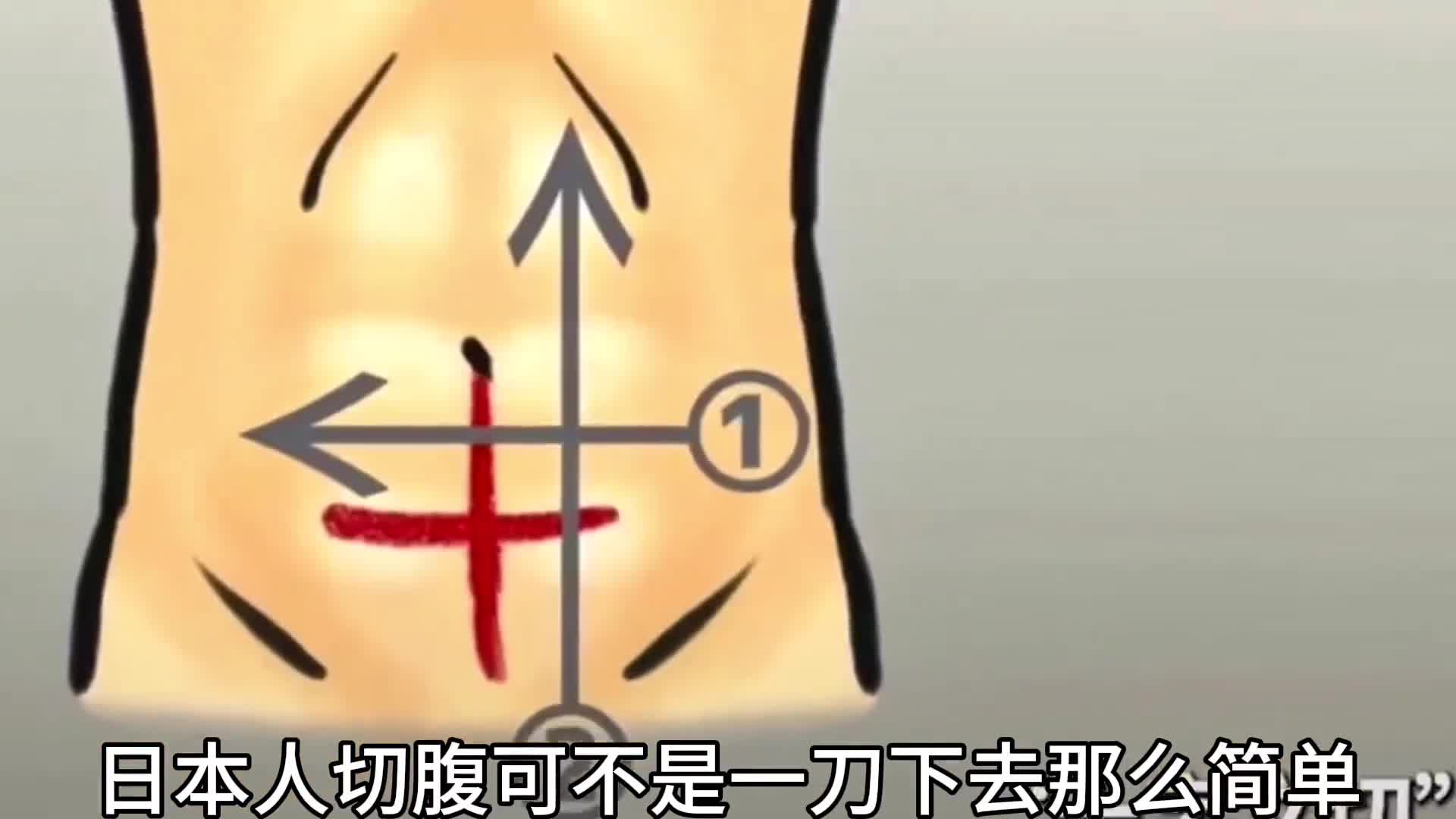 日本人切腹竟然搞出三种切法