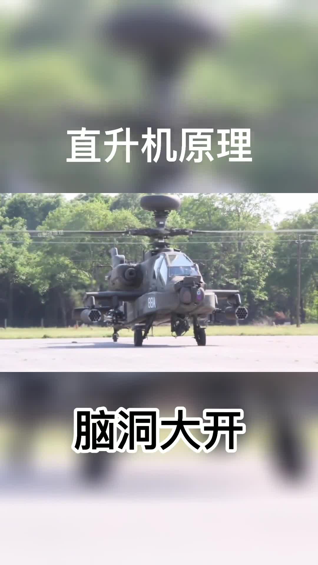 揭秘直升机螺旋桨原理可不是随便转转那么简单长见识了