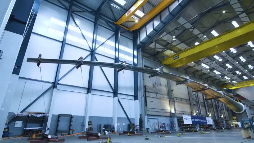 风力发电机叶片测试稳的很