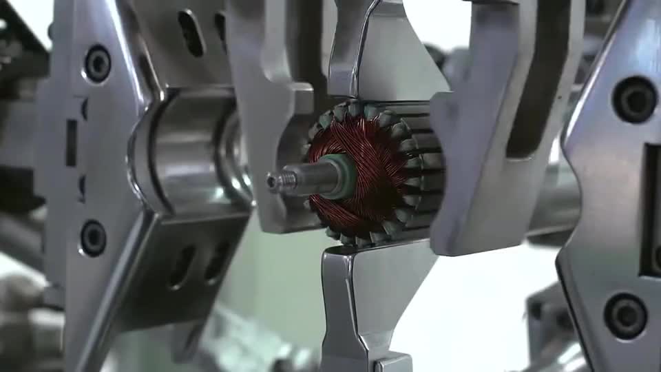 转子自动化绕线