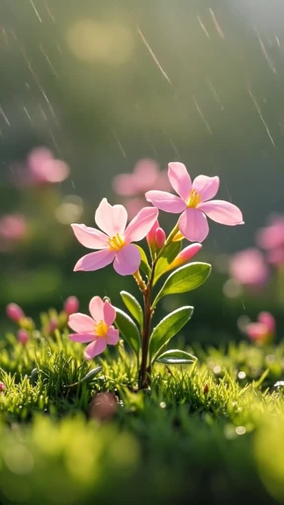 甘雨时降万物以嘉雨水如酥滋润着每一寸土地愿您在这个温润的季节身体健朗内心安然