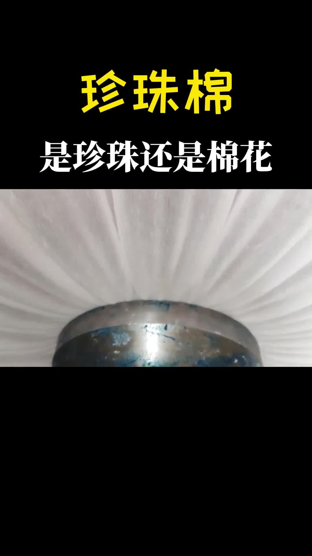 珍珠棉是棉花还是珍珠做的一句话把我问懵了你知道吗